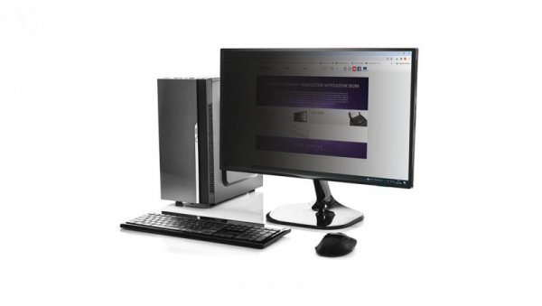 Qoltec Filtr prywatyzujący RODO 27 16:9 Ochrona wzroku Panoramiczny