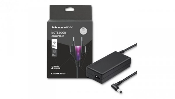 Qoltec Zasilacz do laptopa Acer 90W 19V 4.74A 5.5*2.5 +kabel zasilający