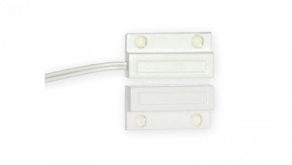 Nawierzchniowy, 25mm, nc, białyW, brązowyB, plastikowy MV-P12 W biały