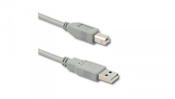 Qoltec Kabel USB 2.0 A męski B męski 1m