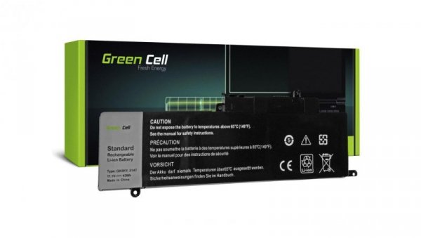 Bateria Green Cell GK5KY do Dell Inspiron 11 3147 3148 3152 Inspiron 13 7347 7348 7352