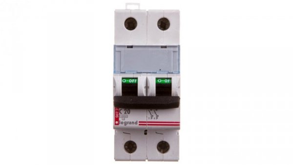 Wyłącznik nadprądowy 2P C 20A 10kA AC S312 TX3 404206