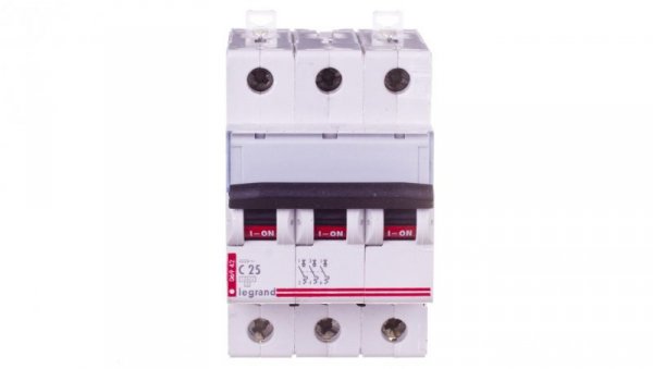 Wyłącznik nadprądowy 3P C 25A 10kA AC S313 TX3 404224