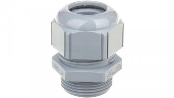 Dławnica kablowa poliamidowa M25 IP68 SKINTOP STR-M 25x1,5 ciemnoszara 53111130