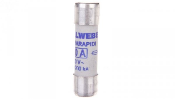 Wkładka bezpiecznikowa cylindryczna 10x38mm 20A aR 600V CH10UQ 002625011