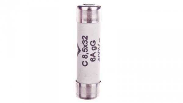Wkładka bezpiecznikowa BiWtz cylindryczna 8x32mm 6A gG C 8532 L8532C06