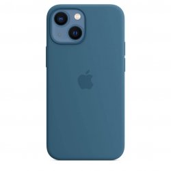 Apple Silikonowe etui z MagSafe do iPhone 13 mini - zielonomodre