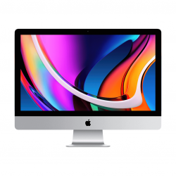 iMac 27 Retina 5K / i7 3,8GHz / 16GB / 512GB SSD / Radeon Pro 5500 XT 8GB / 10-Gigabit Ethernet / macOS / Silver (srebrny) MXWV2ZE/A/E1/16GB - nowy model