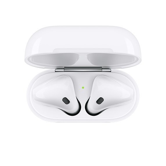 Apple AirPods (2-generacji) Słuchawki bezprzewodowe z etui ładującym