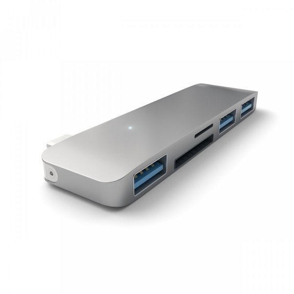 Satechi 3-in-1 USB-C HUB - USB 3.0 / SD / microSD Space Gray
