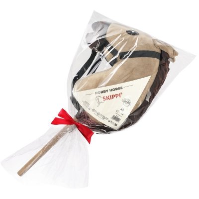 Hobby Horse Skippi - koń na kiju - Karmel