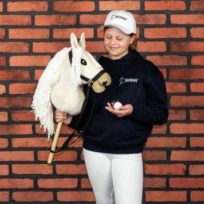 Hobby Horse Skippi - koń na kiju - Almond