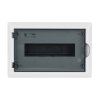 Rozdzielnica modułowa 1x12 n/t ECONOMIC BOX RN 1/12 drzwi transparentne (N+PE) IP40 2503-01