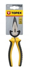 Szczypce wydłużone wygięte 160mm stal CS 32D103