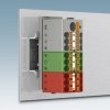 Blok rozdzielczy PTFIX 6/18X2,5-NS35 RD czerwone złącze przemysłowe - 18 punktów przyłączeniowych o przekroju 2,5mm2