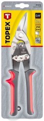 Nożyce do blachy 250mm lewe 01A425