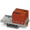 Blok rozdzielczy PTFIX 10/6X4-NS35 RD, czerwone złącze przemysłowe - 6 punktów przyłączeniowych o przekroju 4mm2
