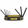 Klucze hex 1,5-6 mm stal CrV (zestaw 8 szt.) 35D958