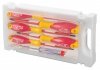 Wkrętaki elektrotechniczne płaskie 3x100mm/ 4x100mm/ 5,5x150mm/ PH1x80/ PH2x100mm 1000V 39D150 /6 szt./