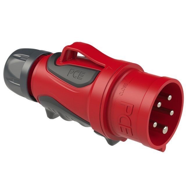 Wtyczka przenośna (zwrotnica faz) 32A 5P 400V 6h IP44/54 GRIP 70253-6
