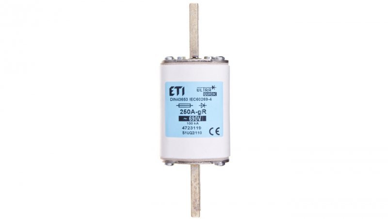 Wkładka bezpiecznikowa NH1 S110 250A gR 690V S1UQ2 004723119