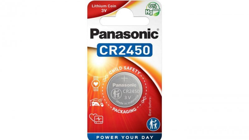 Bateria CR2450 1BL PANASONIC 3V 620mAh (1 szt.)
