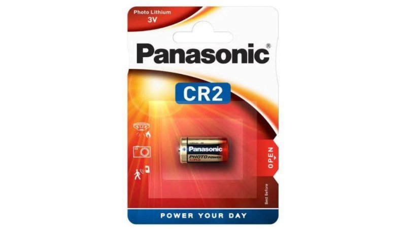Bateria CR2 1BL PANASONIC Lithium Power 3V 850mAh (1 szt.)
