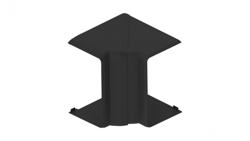 Narożnik wewnętrzny do kanału parapetowego PK czarny 90x55 KOPOS
