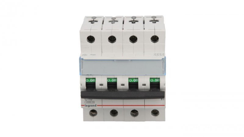 Wyłącznik nadprądowy 4P C 10A 6kA AC S304 TX3 403560