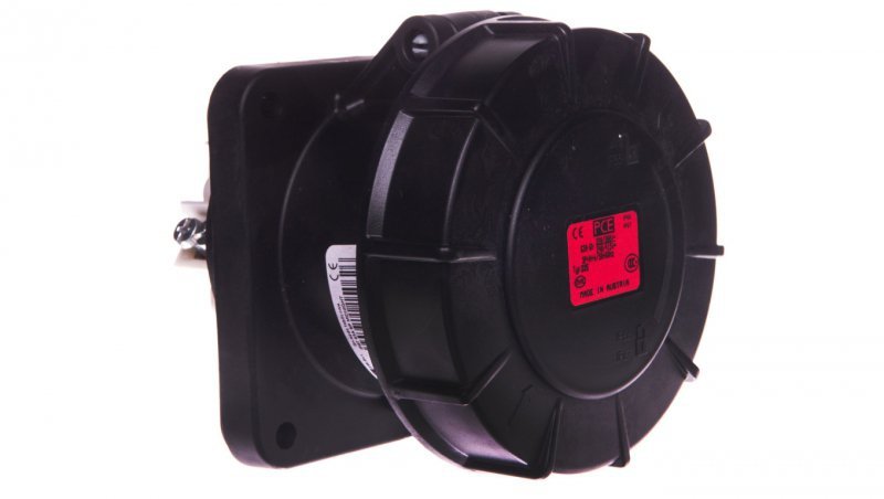 Gniazdo tablicowe 63A 5P 400V czerwone IP67 335-6xs