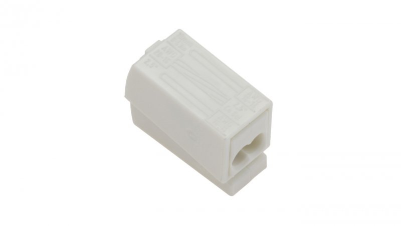 Szybkozłączka oświetleniowa 2x 1-2,5mm2 biała 224-112 /100szt./