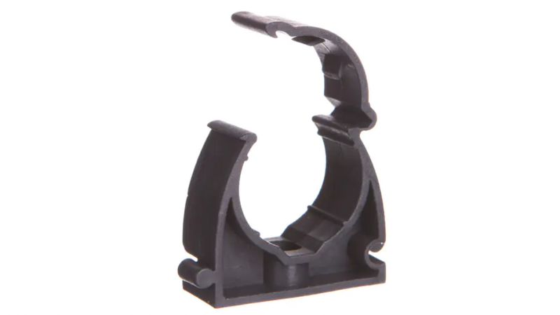 Uchwyt zamknięty do rur 25mm szary UZ 25 SZ 10224 /100szt./