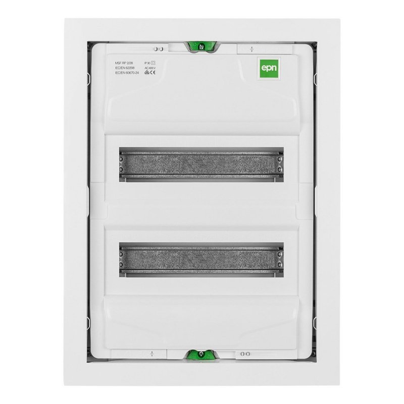 Rozdzielnica modułowa MSF RN 2x12 natynkowa IK05 IP30 PE+N biała 2002-11