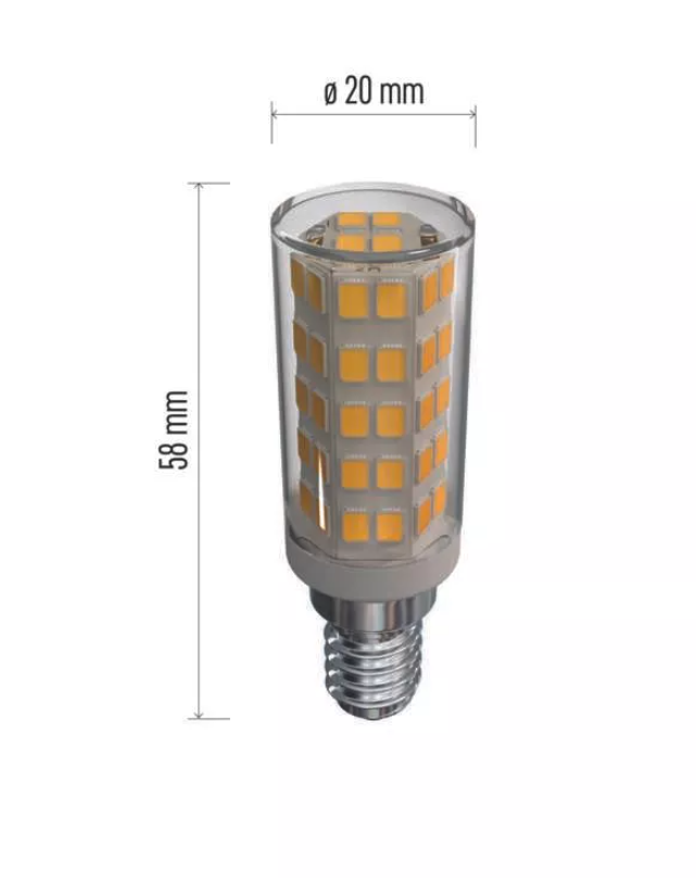 Żarówka LED do okapu 4,5W E14 465lm 4100K CLASSIC ZQ9140