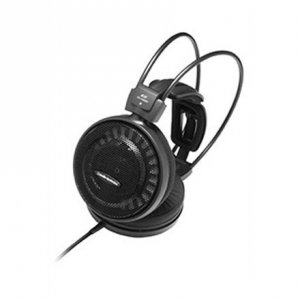 Audio Technica ATH-AD500X Headphones, 3.5mm (1/8 inch), Over-ear, Noice canceling, Black