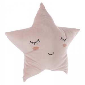 Poduszka dekoracyjna Pink Star dziecięca