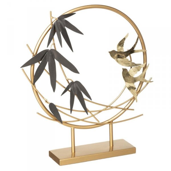 Metalowa figurka Ptaki 36,5 cm