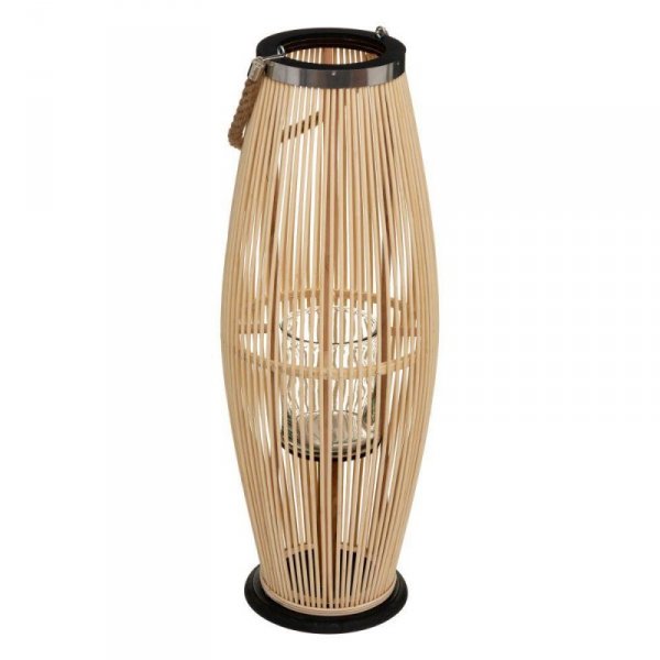 Stojący lampion bambusowy 72 cm