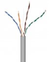 Gembird Kabel UTP drut kat. 5e (CCA) 305m szary