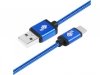 TB Kabel USB-USB C 2 m niebieski sznurek