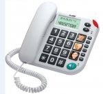 Maxcom KXT480 BB telefon przewodowy, biały