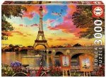 Educa Puzzle 3000 elementów Zachód słońca w Paryżu