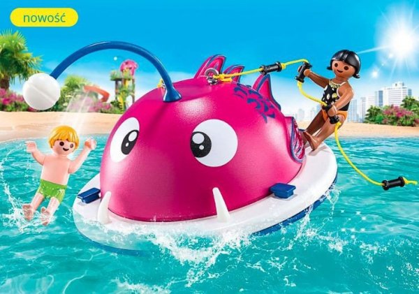 Playmobil Zestaw z figurkami Family Fun 70613 Pływająca wyspa ze skałami do wspinaczki