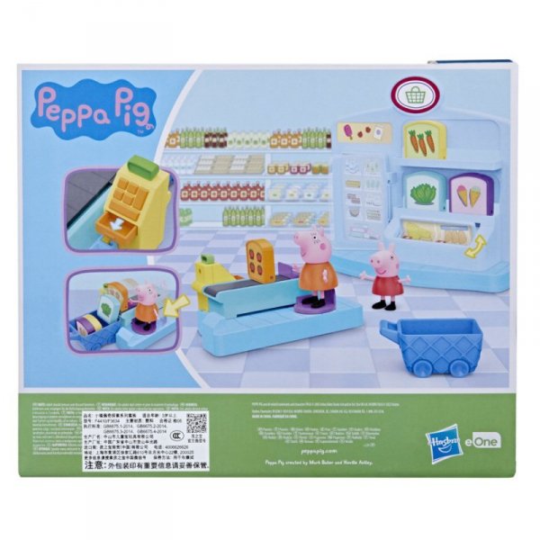 Hasbro Zestaw z figurką Świnka Peppa Supermarket