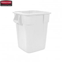 Kontener BRUTE® 151,4L 3536-00 White kwadrat z kanałami 