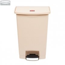 Kosz Slim Jim® Step-On 50L Resin Containers beige