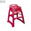 Krzesełko dla dzieci Sturdy Chair™ Red z ochroną antybakteryjną Microban® 