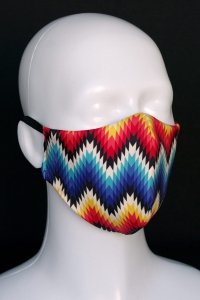 Maska na spacer z Psem - AZTEC RAINBOW