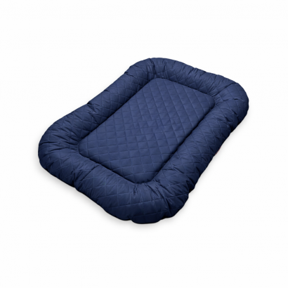 Legowisko dla Psa - Ponton Granatowy - pikowany 