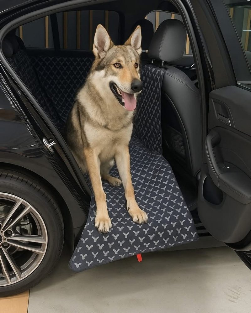  Mata samochodowa dla Psa - WILCZY ZEW - (realizacja BMW 320)